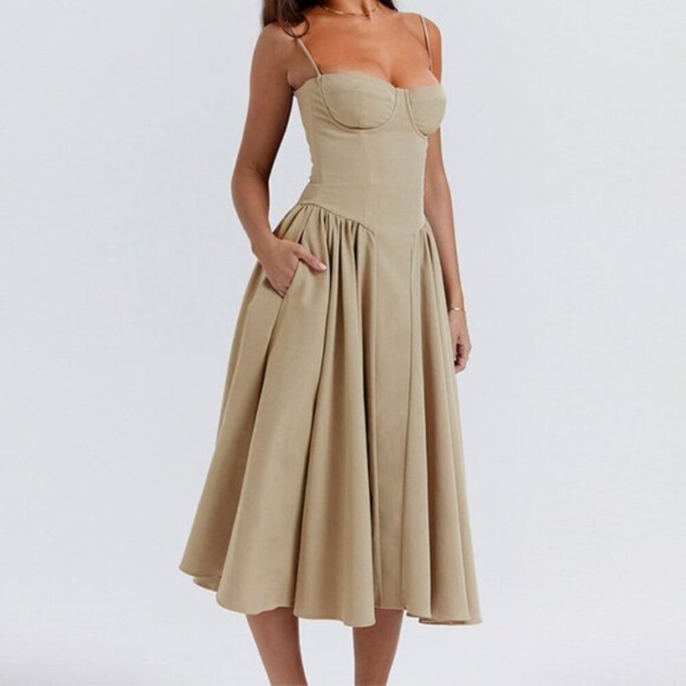 Ladies' Elegant Dress  S-3XL
